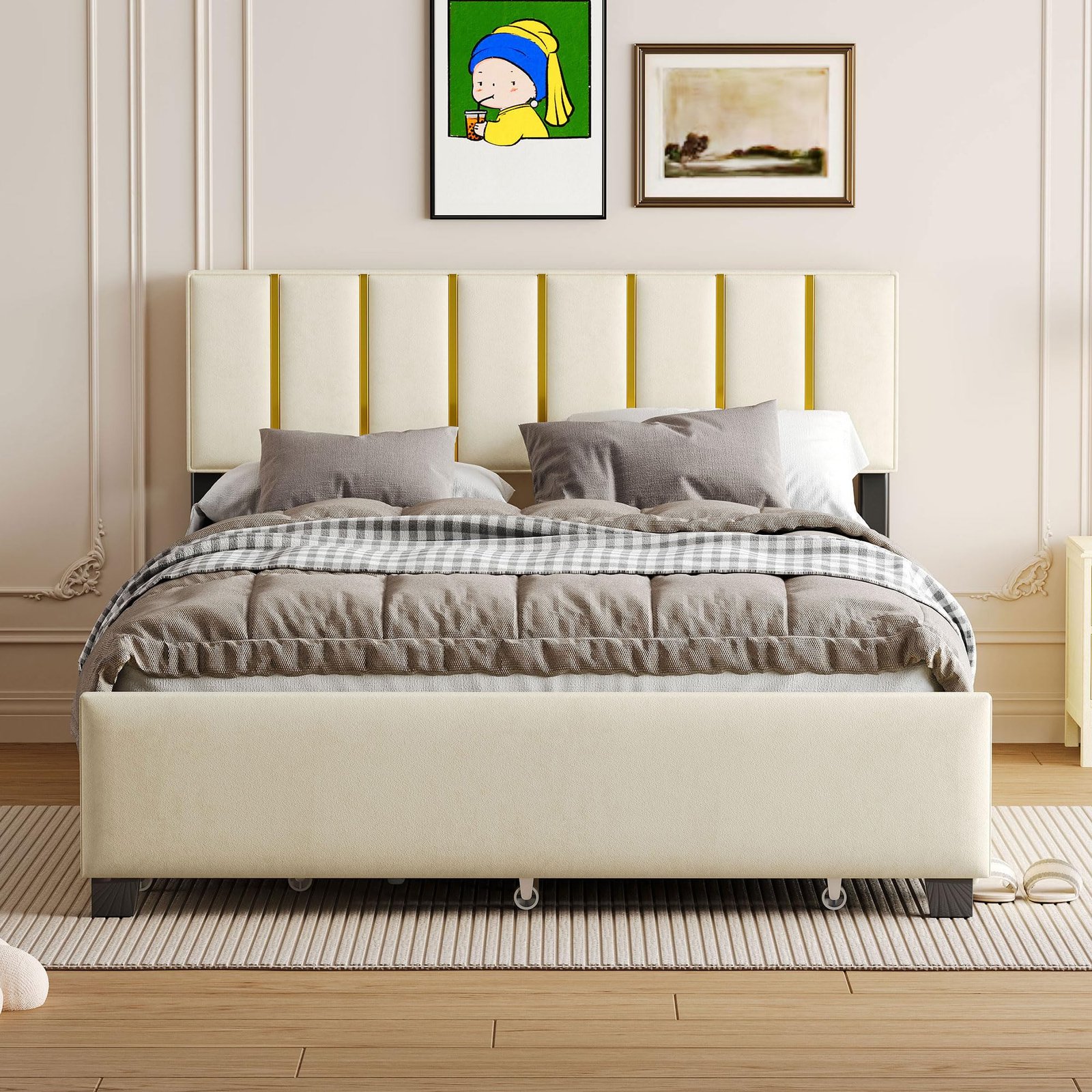 Strip Design Bed - image 1